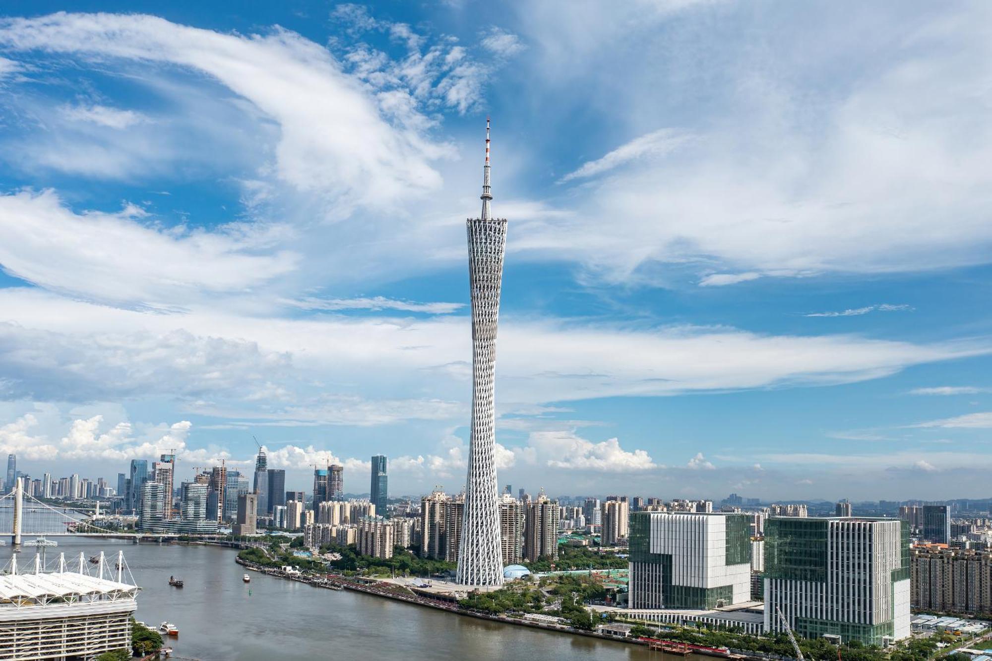 Yun Jin City View Hotel - Guangzhou Taikoo Hui Zhujiang New Town Tianhe Sports Center Екстериор снимка